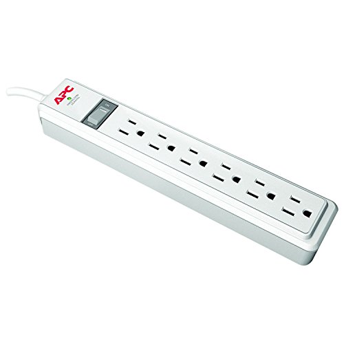 APC SurgeArrest Surge Protector Power Strip (P62)