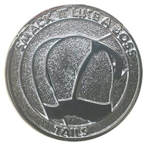 thompson emporium smack it like a boss good luck heads tails challenge coin
