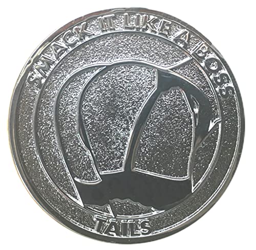 Thompson Emporium Smack It Like A Boss Good Luck Heads Tails Challenge Coin