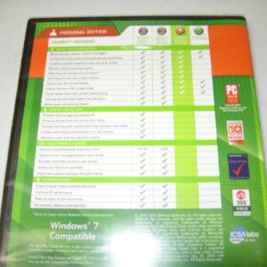 Webroot Antivirus with Spy Sweeper Personal Edition