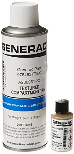 Generac Tan Generator Paint Kit for 2007 Models 5653 - Maintenance Kit for Generac Generators