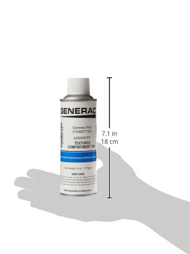 Generac Tan Generator Paint Kit for 2007 Models 5653 - Maintenance Kit for Generac Generators