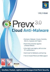 prevx cloud anti-malware 3.0 - 1 user