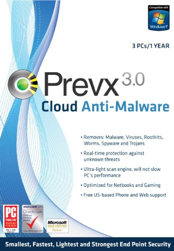 Prevx Cloud Anti-Malware 3.0 - 3 User