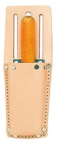 Custom Leathercraft67 Box-Shaped Utility Knife Sheath, Tan