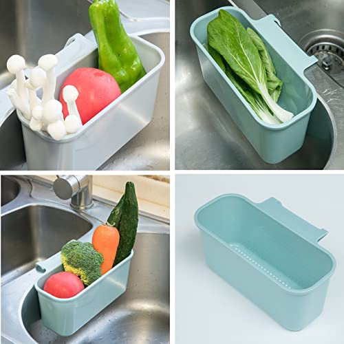 Sink Drain Strainer Basket TANBT Kitchen Sink Food Catcher Garbage Waste Strainer Corner Sink Basket Filter