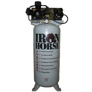 iron horse ihd7160v1 60-gallon 150 psi max electric compressor
