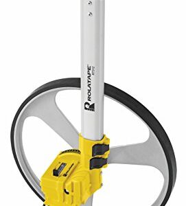 Rolatape RT312 12.5-Inch Aluminum Measuring Wheel (Ft/In),Yellow