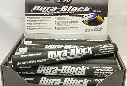 Dura-Block AF4404 Black Round Sanding Block, 11"