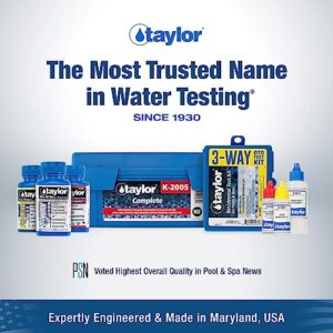 TAYLOR TECHNOLOGIES INC K-2006 TEST KIT COMP CHLORINE FAS-DPD