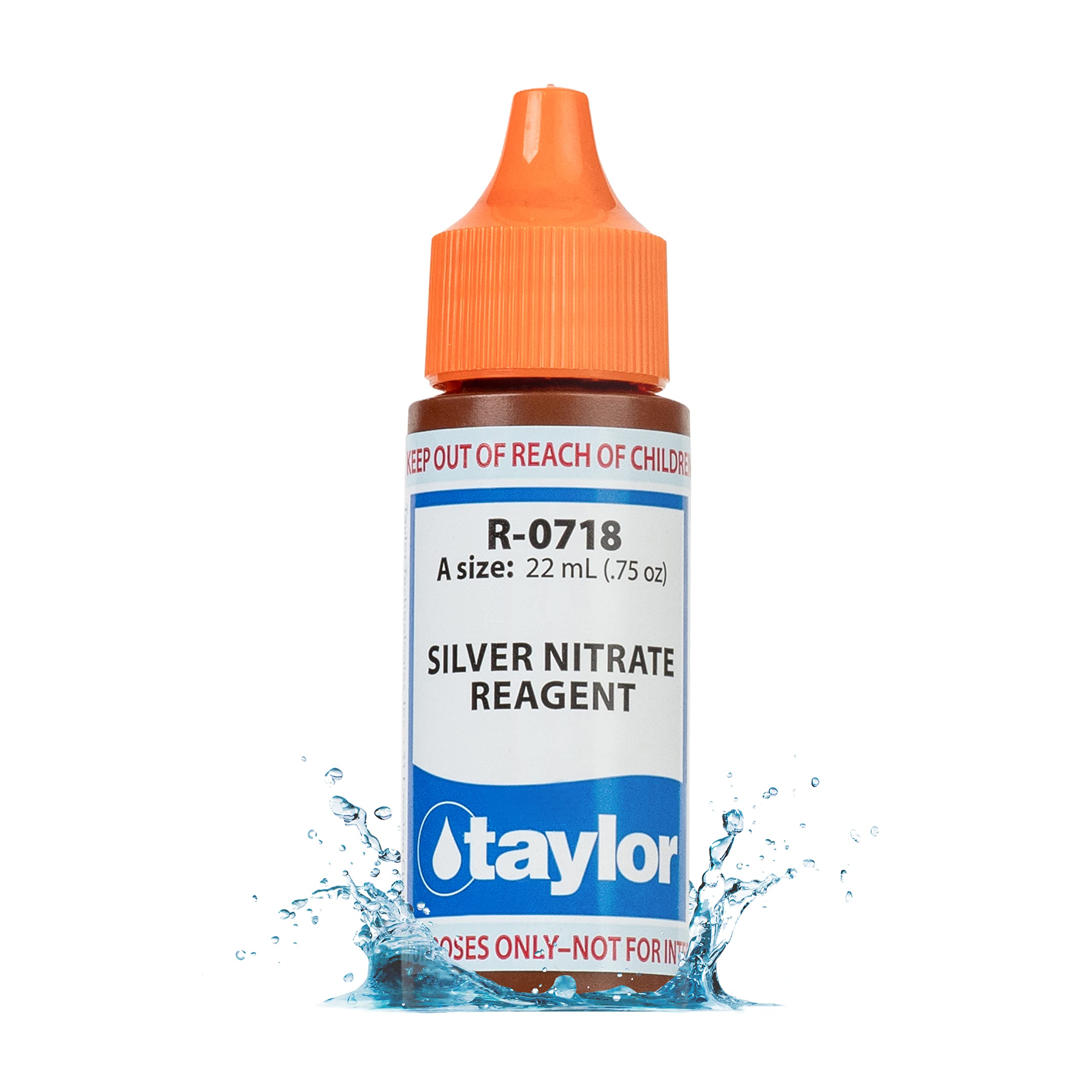 TAYLOR TECHNOLOGIES INC R-0718-A REAGENT SILVER NITRATE 3/4 OZ