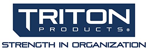 Triton Products 3-235R LocBin Stacking, Hanging, Interlocking Polypropylene Bins 10-7/8-Inch L by 11-Inch W by 5-Inch H Red 6 CT