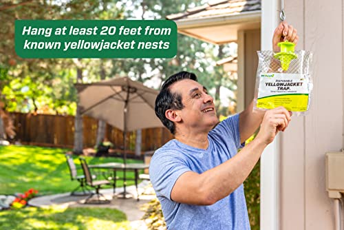 RESCUE Non-Toxic Disposable Yellowjacket Trap, East of the Rockies