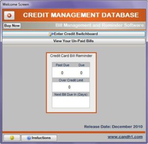 credit management database