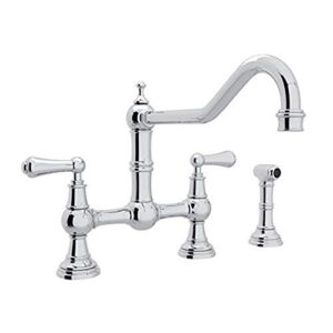 rohl u.4764l-apc-2 kitchen faucets, polished chrome