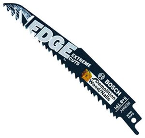 bosch rdn6v 5-piece 6 in. 5/8 tpi edge reciprocating saw blades for wood/nail demolition
