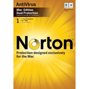 norton antivirus dual prot mac 2011 en 1u retail [old version]