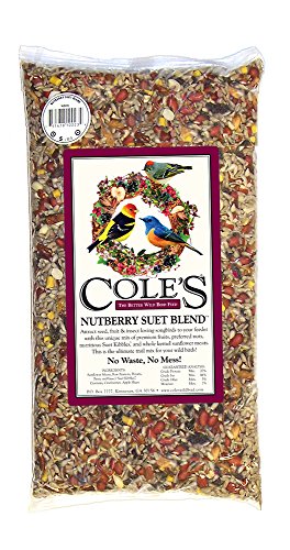 Cole's NB05 Nutberry Suet Blend Bird Seed, 5-Pound