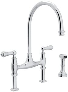 rohl u.4719l-apc-2 kitchen faucets, polished chrome