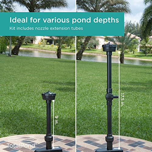 TotalPond Large Nozzle Kit Black Height : 7 Width : 4.02 Depth : 2.99