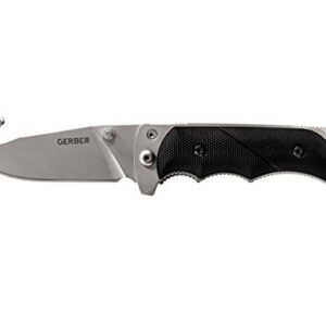 Gerber Gear Freeman Guide Folding Knife, Fine Edge, Gut Hook [31-000592], Black