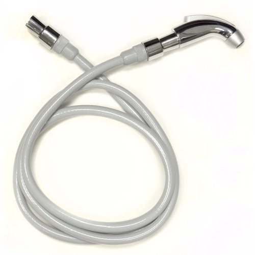 Danco 10074 Shower Blaster Cleaning System, 7 Ft Hose, Plastic, Chrome Plated, Gray, Grey