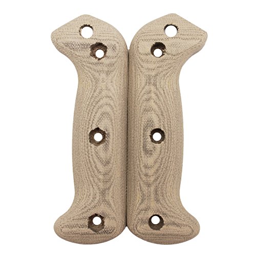 Ka-Bar 6-0077HNDL-7 Becker Knife Handles, Micarta, Tan, 5.5 inch