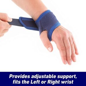 Neo G Wrist Brace for Kids - Support For Juvenile Arthritis, Joint Pain, Hand Sprains, Strains, Sports, Gymnastics, Tennis - Adjustable Compression - Class 1 Medical Device - One Size - Blue