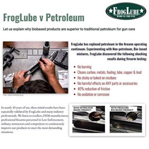 Froglube CLP 4 Oz. Tub of Paste Gun Cleaner Lubricant Protectant