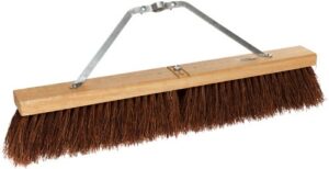 weiler 44584 24" block size, hardwood block, palmyra fill, contractor coarse sweeping broom, made in the usa