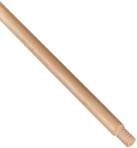 weiler 44303 72" hardwood handle, threaded wood tip, 15/16" diameter, made in the usa