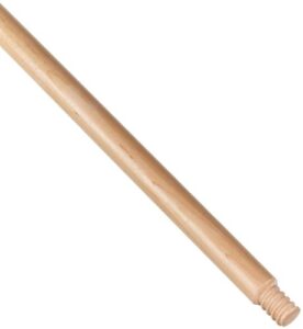 weiler 44018 60" hardwood handle, threaded wood tip, 15/16" diameter, made in the usa