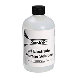 oakton wd-00653-06 ph/orp electrode cleaning solution, 1 pint bottle