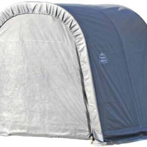 ShelterLogic 77820 Grey 10'x12'x10' Round Style Shelter