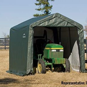 ShelterLogic 72864 Green 10'x12'x10' Peak Style shelter