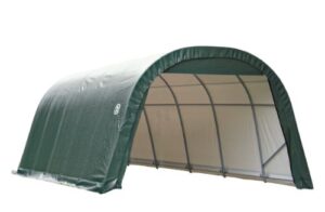 shelterlogic 71342 green 12'x20'x8' round style shelter