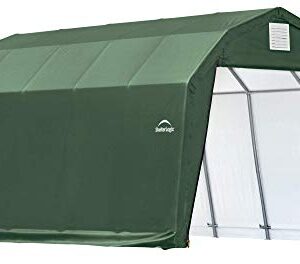 ShelterLogic 90254 Green 12'x28'x11' Barn Shelter