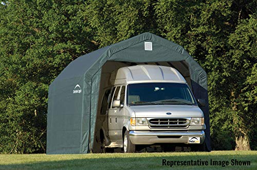 ShelterLogic 90254 Green 12'x28'x11' Barn Shelter