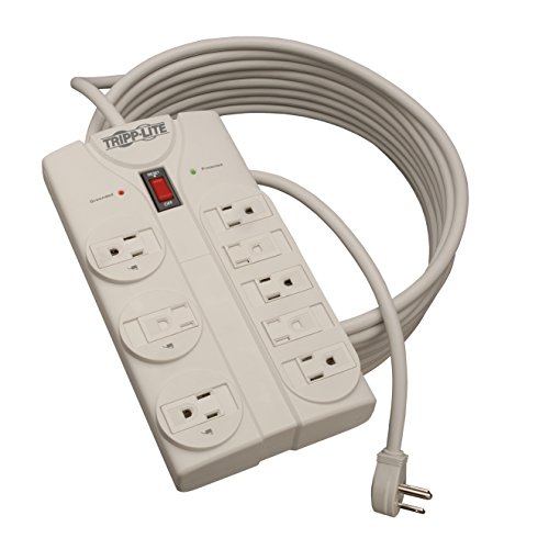 Tripp-Lite TLP825 TRIPP-LITE, Surge Protector, 8 Outlet, 25 Foot Cord, Rated for 1440 Joules, Built in 15 Amp Power Switch