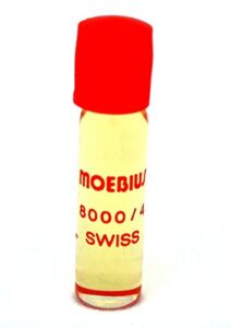 moebius multi-purpose lubricating high grade swiss oil by moebius