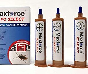 Bayer - Maxforce FC Select Roach Gel, Pack of 4 Tubes x 30g