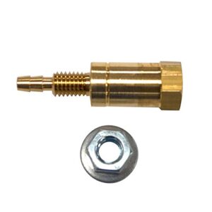 miller 208699 receptacle, twist lock power/gas w/nut
