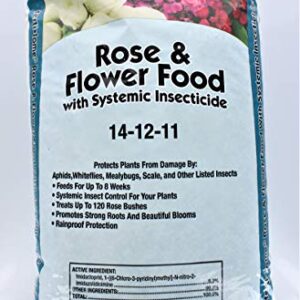 VPG 10847 Rose and Flower Food with Systemic Insecticide, 15-Pound