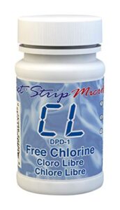 exact industrial test systems 486637 dpd-1 micro free chlorine strip for photometers