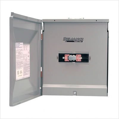 Reliance Controls TCA1006DR Outdoor Transfer Panel - 100A and 60A Generator