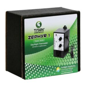 Titan Controls Day/Night Temperature Controller, Single Outlet, 120V - Zephyr 1