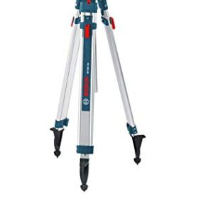 BOSCH Aluminum Heavy Duty Elevator Quick Clamp Tripod BT300, 45 Inch, Silver