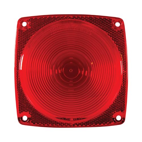 Blazer International B983 Stop / Tail / Turn Light Replacement Lens , Red