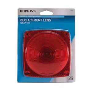 Blazer International B983 Stop / Tail / Turn Light Replacement Lens , Red