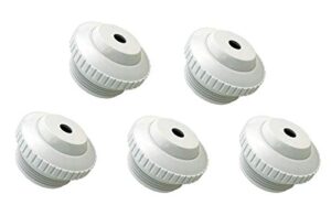 poolsupplytown pool spa directional flow hydrostream return jet fitting sp1419b with adjustable 3/8" opening rotating eyeball compatible with hayward sp1419b (5 pack)